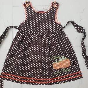 Lil Cactus Fall Pumpkin Dress